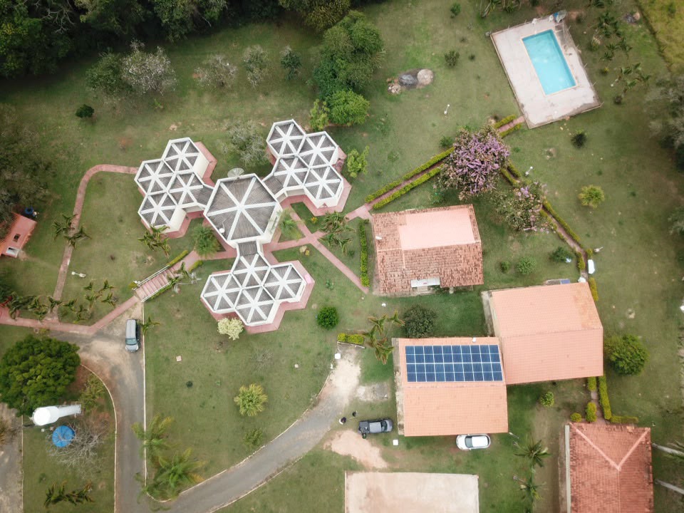 Projeto de energia solar em chácara F Energia Solar